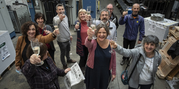 Euskarari eguneroko prentsa eman ziotenekoa